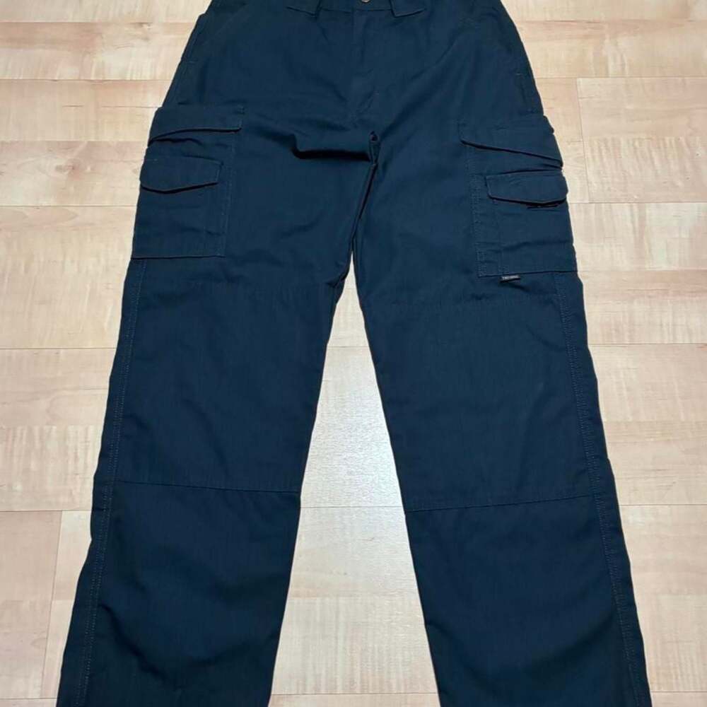Tru-Spec Tactical Cargo Ripstop Pants Navy Blue Utility Trousers 30x28